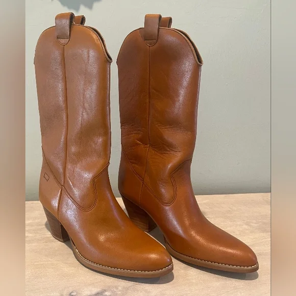 Ultra Rare Vintage 1984 Olympics Levi's Womens Leather Boots Size 8 PR… - Picture 1 of 12